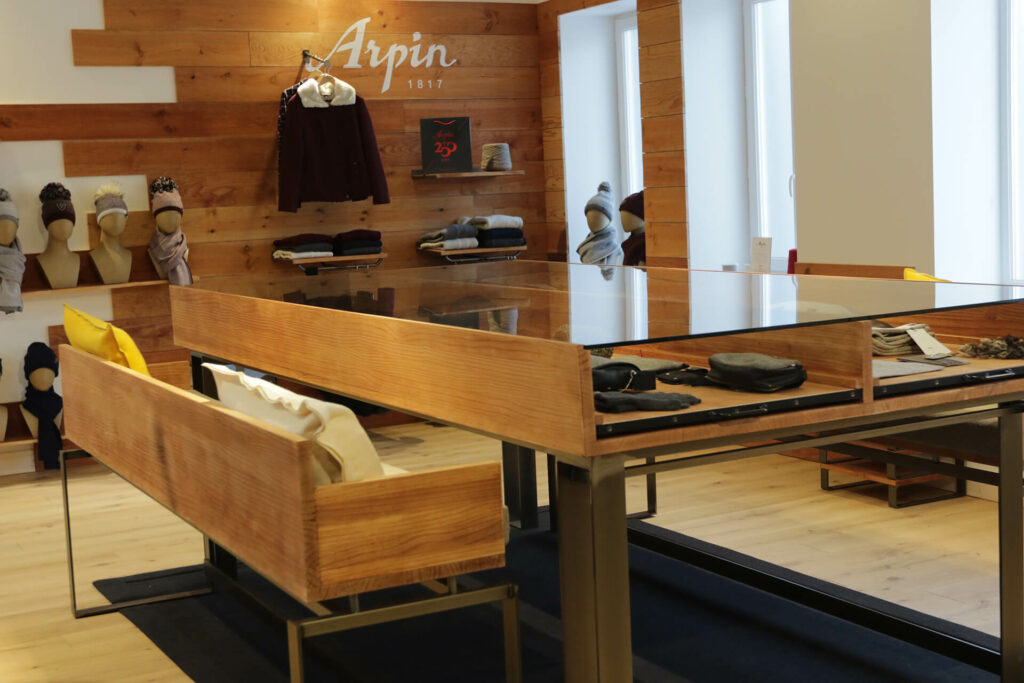Agencement magasin Arpin - Albertville