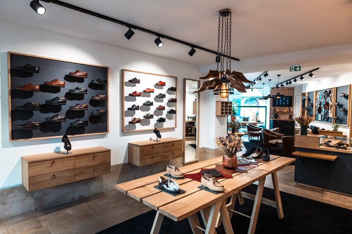 Aménagement magasin Paraboot