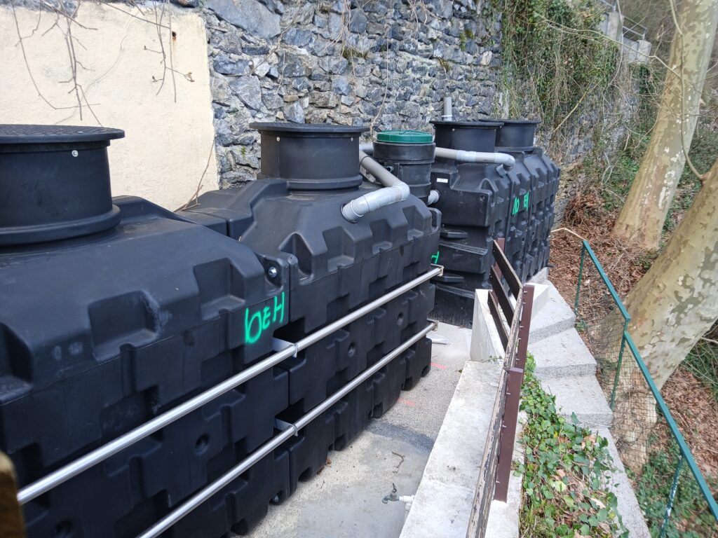 Conception sur-mesure -filtre compact 10 EH site toutistique Isturits