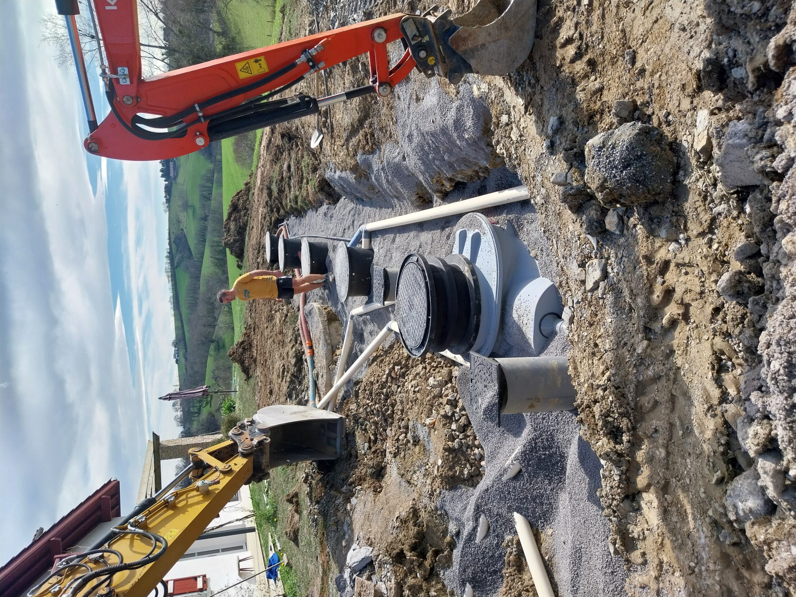 Microstation 50 EH pour ANC salle et gite - Bardos