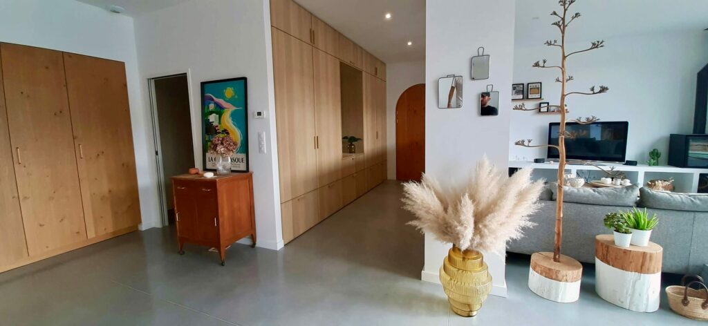 Agencement intérieur pièce à vivre - Anglet