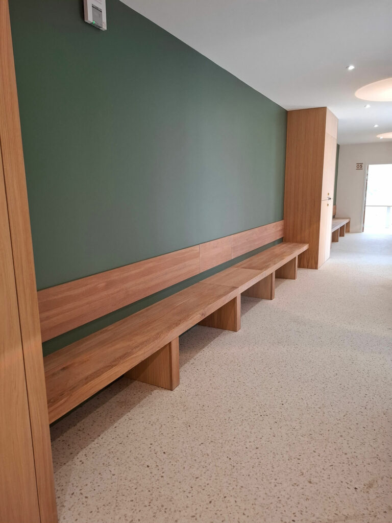 Bancs salle attente Aguiléra