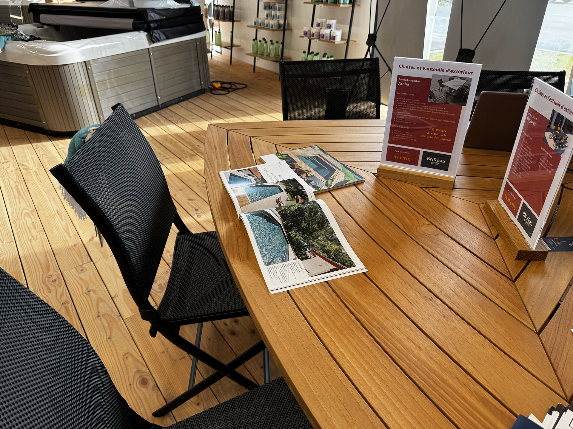 Showroom BNS'eau - Brochures