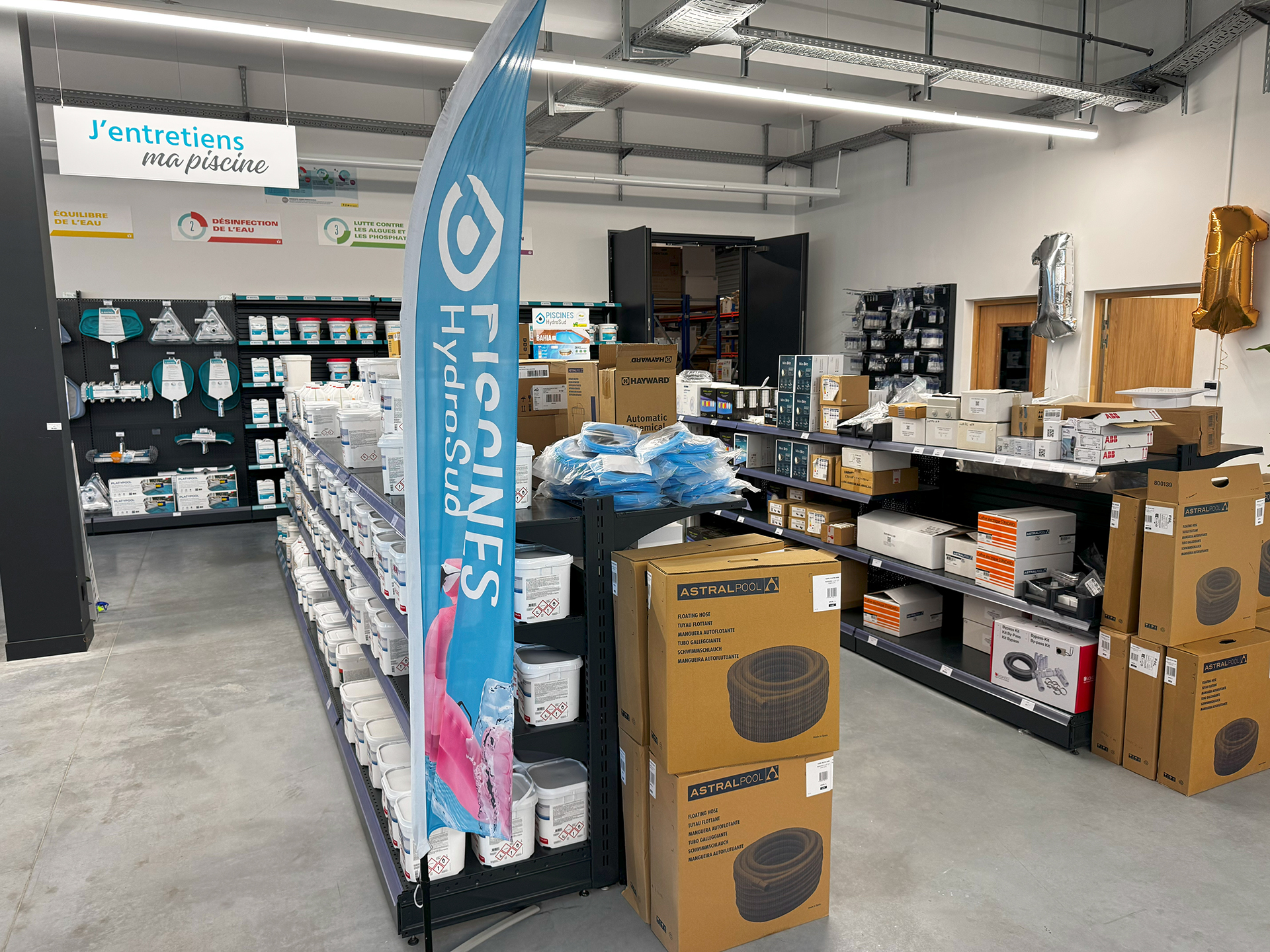 Showroom BNS'eau - espace piscine