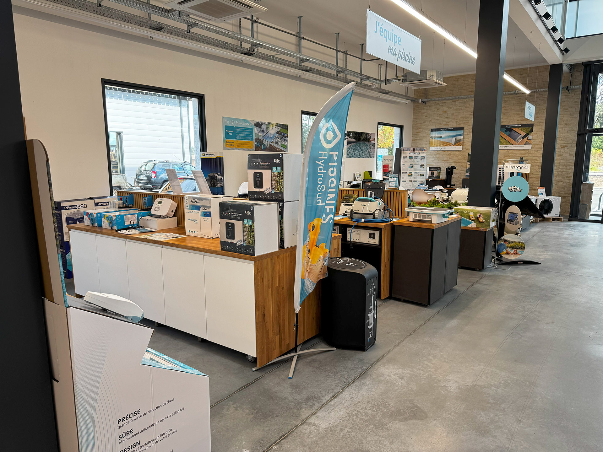 Showroom BNS'eau - espace piscine