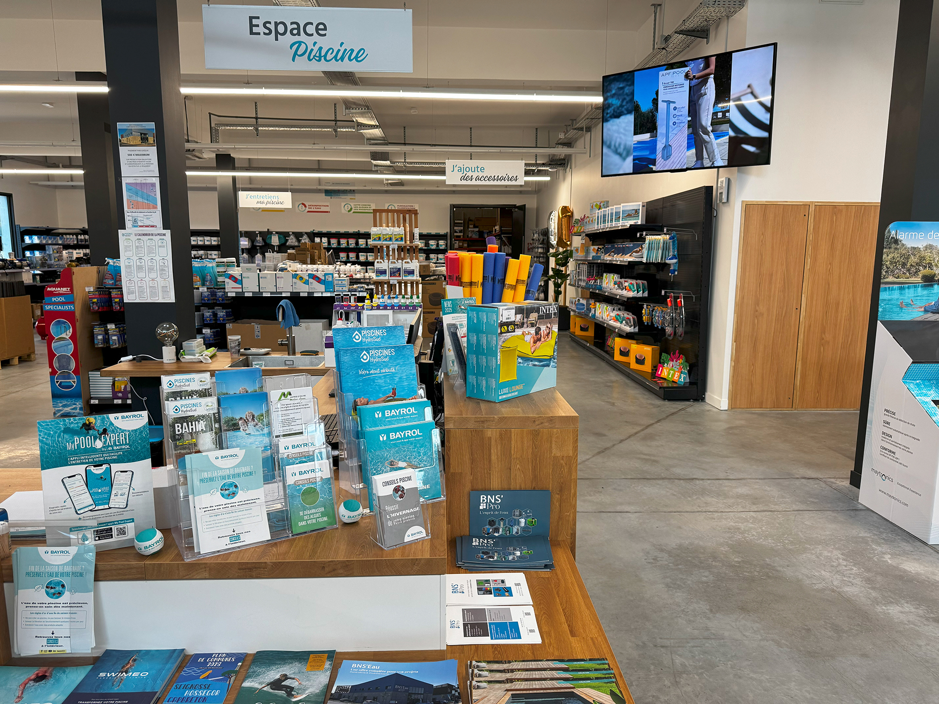 Showroom BNS'eau - Flyers piscine