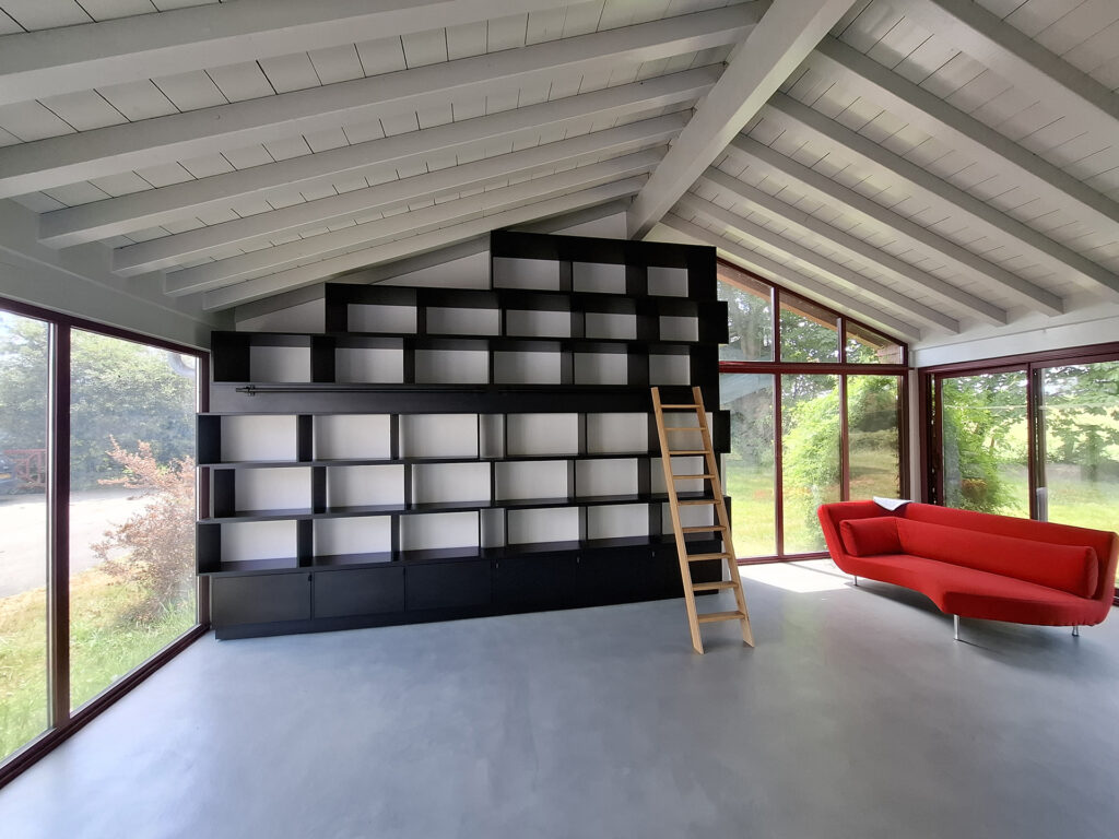 Construction bibliothèque sur-mesure Iholdy