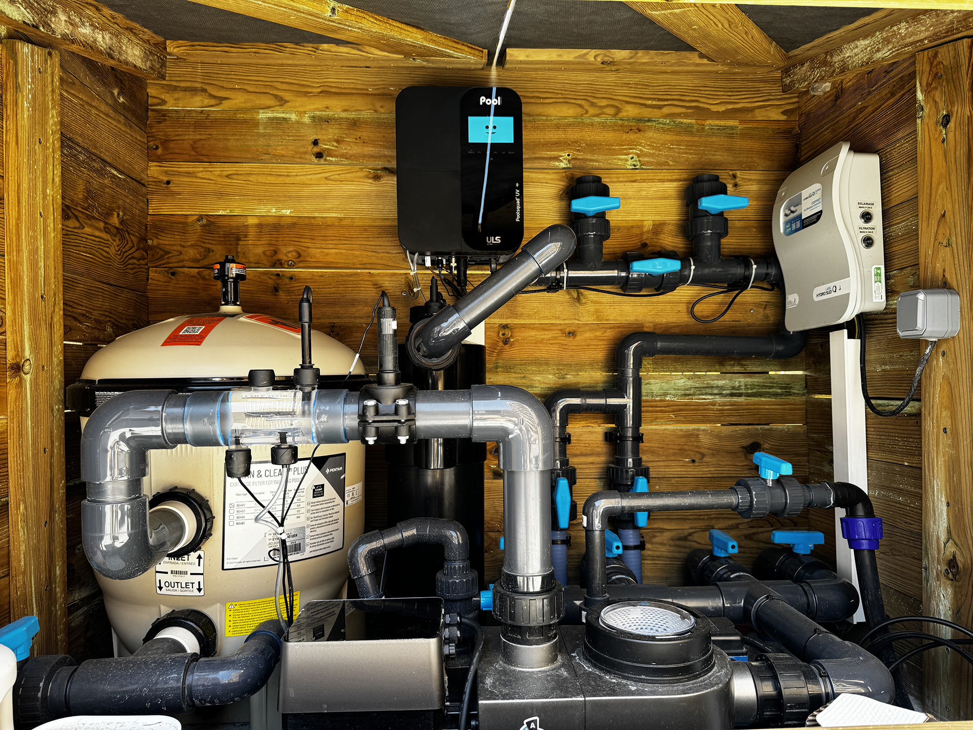 Showroom BNS'eau - pompe piscine