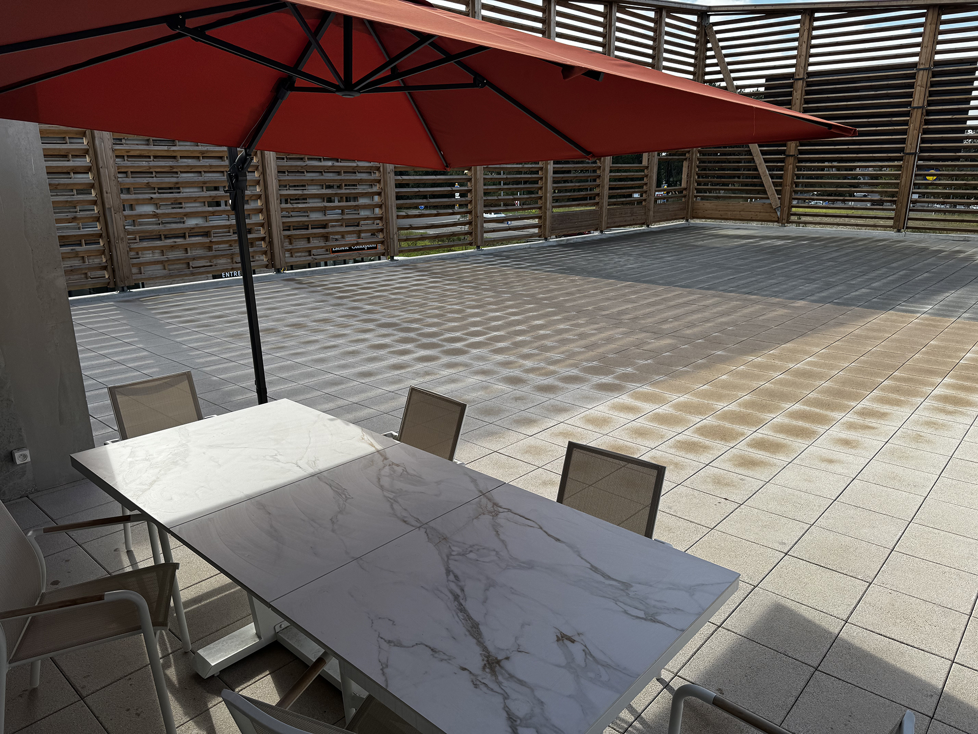 Showroom BNS'eau - Terrasse