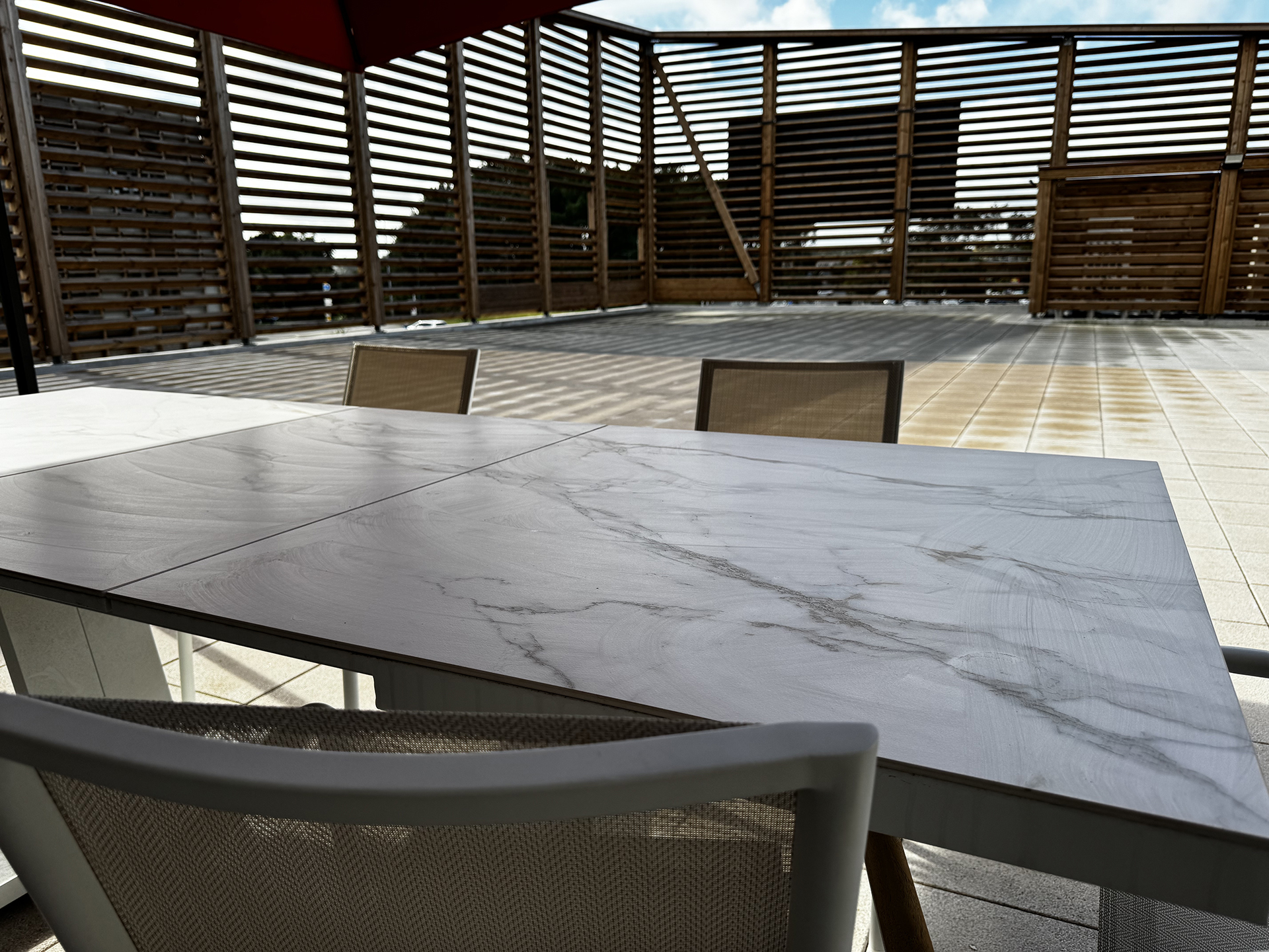 Showroom BNS'eau - mobilier extérieur